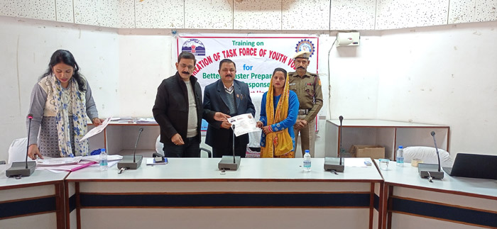 Three day training camp on better disaster management concluded at Bachat Bhawan Una